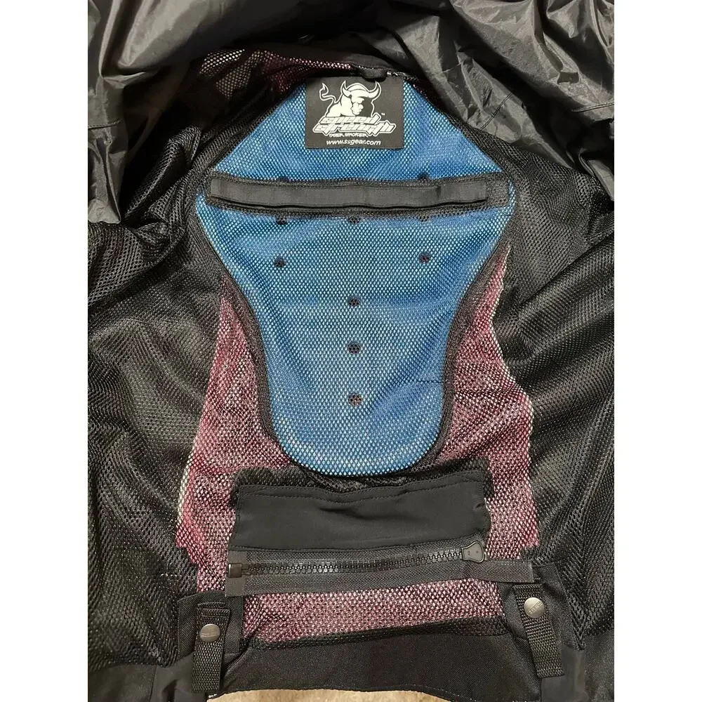 Women’s Motorcycle Jacket - #RN90261 - Picture 13 of 16